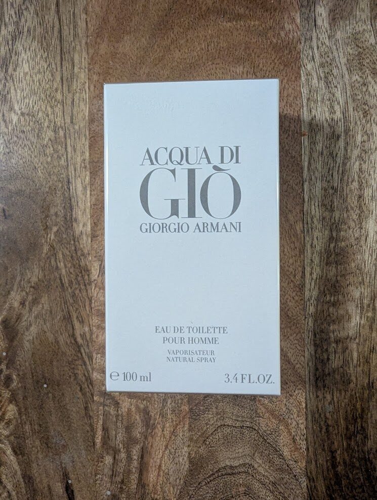 Acqua di Gio EDT 3.4 oz / 100 ml by Giorgio Armani — sealed fragrance